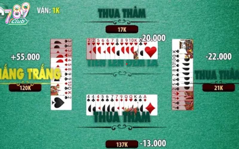 Cách chơi tiến lên đếm lá