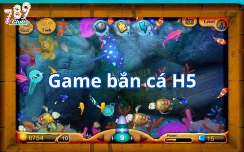 Giao diện game bắn cá H5 nhìn một lần là mê
